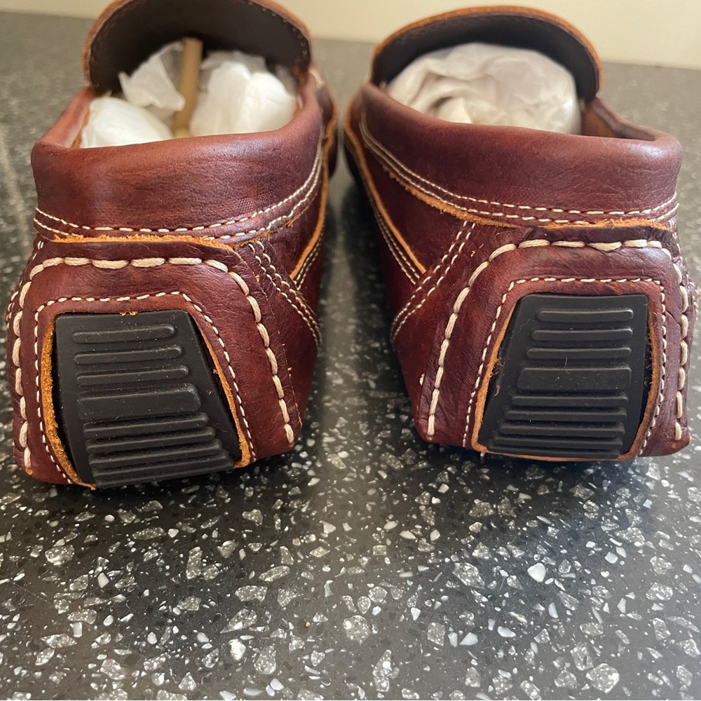 Men’s Duluth Trading Bison Leather Driving Moccasins
